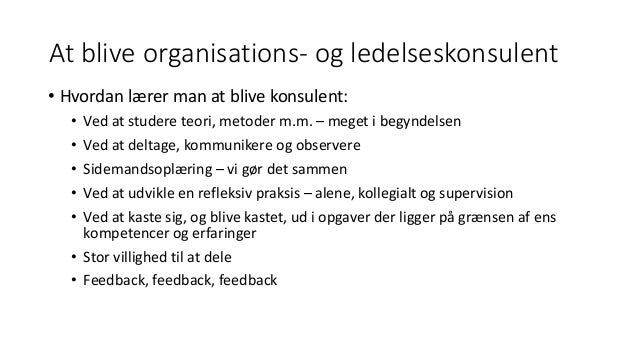 implementering i praksis